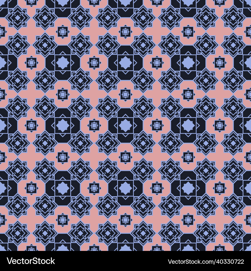 Abstract seamless pattern of different geometric Abstract seamless pattern of different geometric vector image