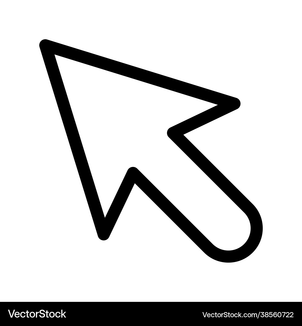 Cursor vector image