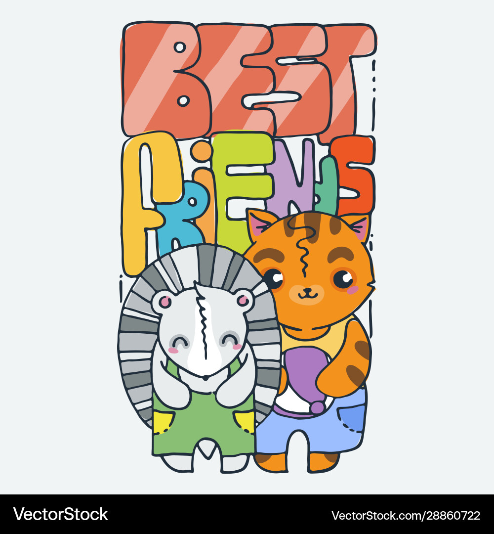 Niedliche Cartoon Tier Clip Kunst für Kinder Design Niedliche Cartoon Tier Clip Kunst für Kinder Design vektorbild