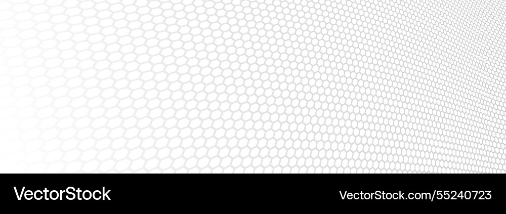 Hexagons pattern in 3d perspective abstract Hexagons pattern in 3d perspective abstract vector image
