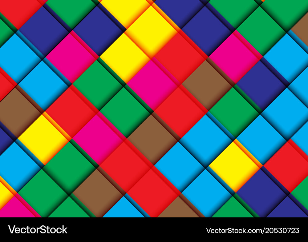 Modern abstract background in colorful color vector image