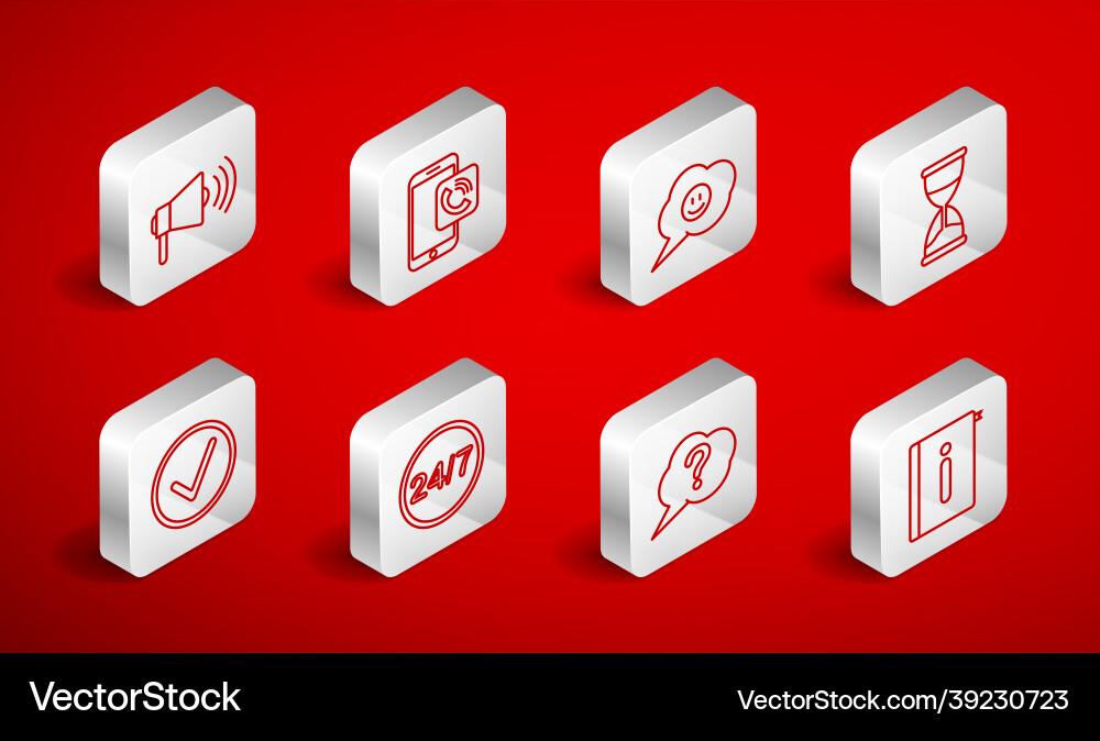 Set line user manual mobile phone call speech Set line user manual mobile phone call speech vector image