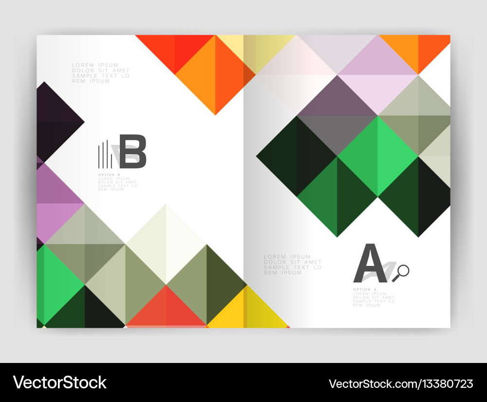 Square minimalistic abstract background Square minimalistic abstract background vector image