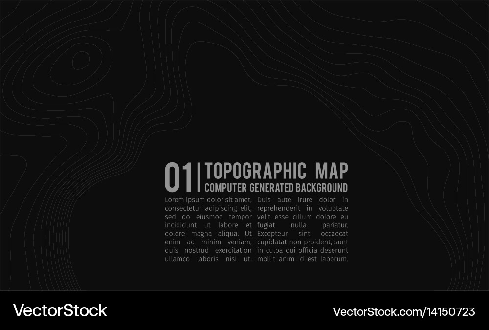 Topographic map background with space for copy Topographic map background with space for copy vector image