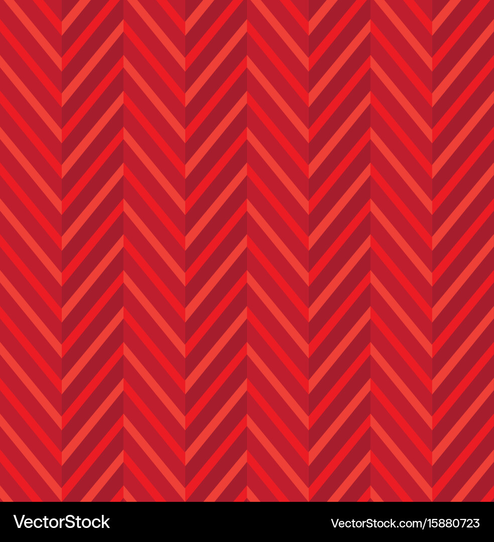 Zig zag red seamless pattern Vector Image