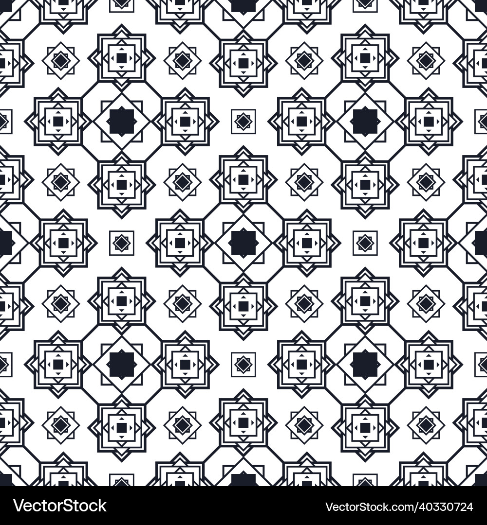 Abstract seamless pattern of different geometric Abstract seamless pattern of different geometric vector image
