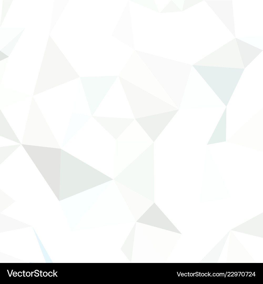 Gray triangular low poly mosaic abstract pattern Vector Image