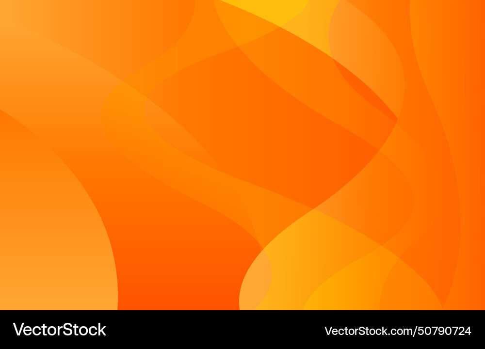 Orange futuristic background with gradient color Orange futuristic background with gradient color vector image