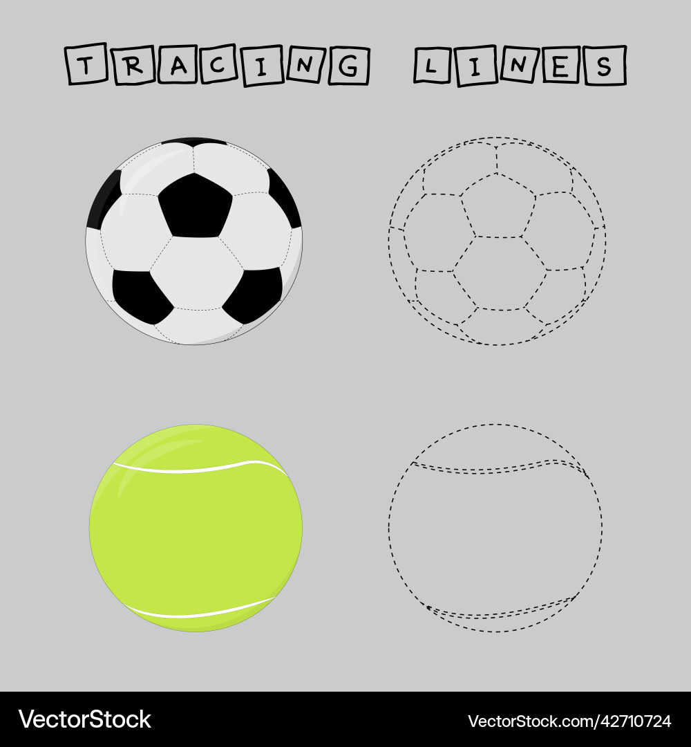 Tracing lines Tracing lines Vector Image