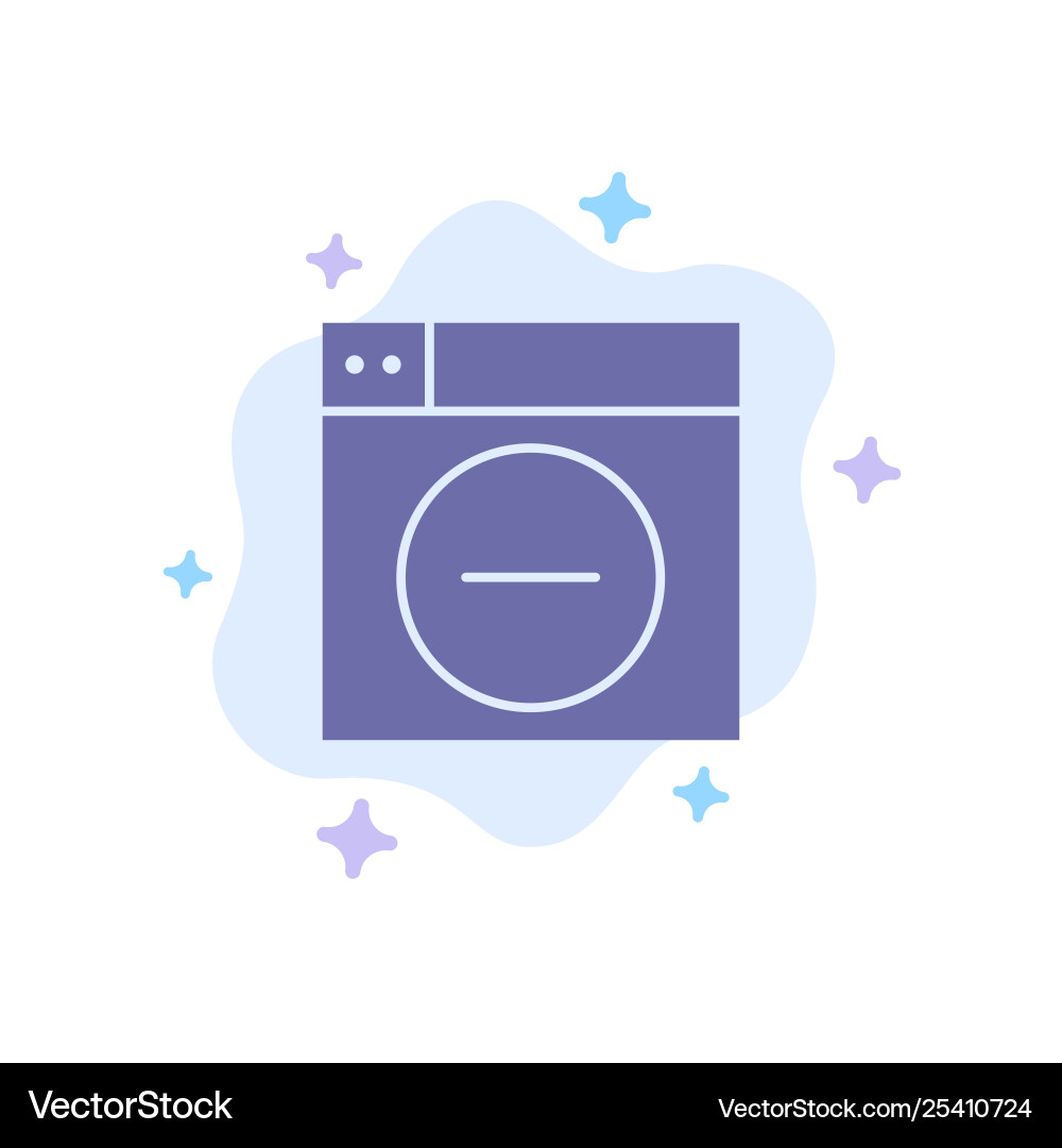 Web design less minimize blue icon on abstract Web design less minimize blue icon on abstract vector image