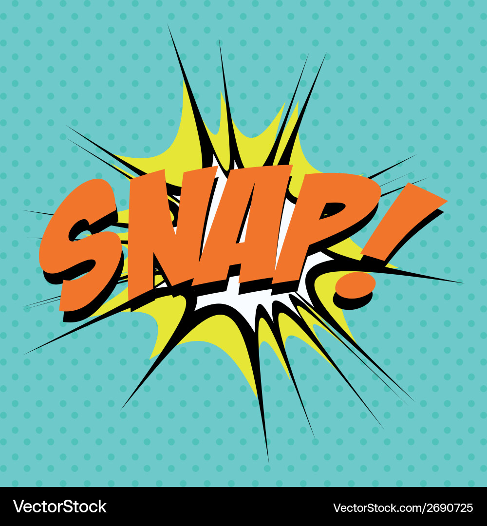 Abstract pop art object on a special background vector image