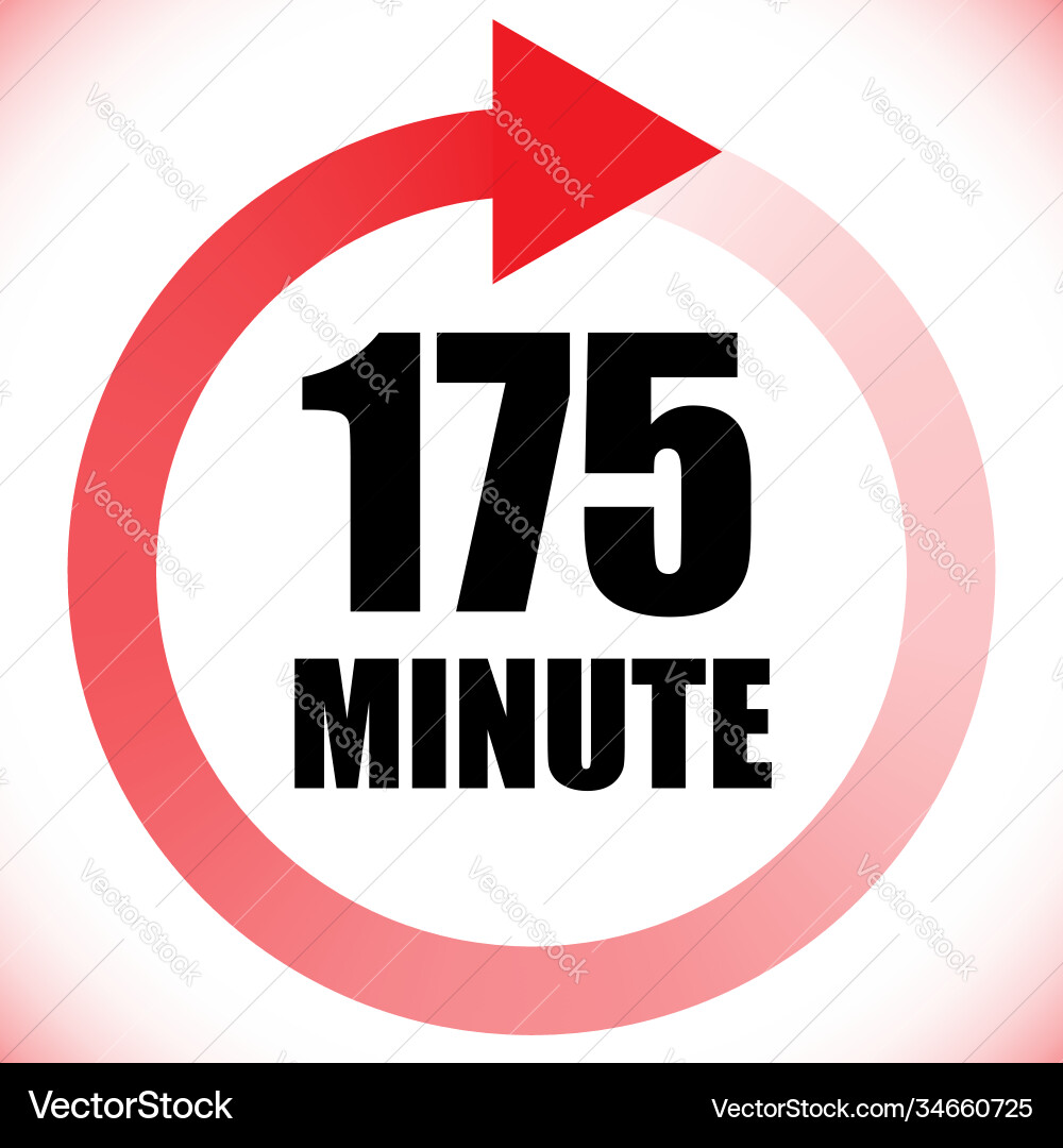 Numbers numerals dial time duration and schedule Numbers numerals dial time duration and schedule vector image