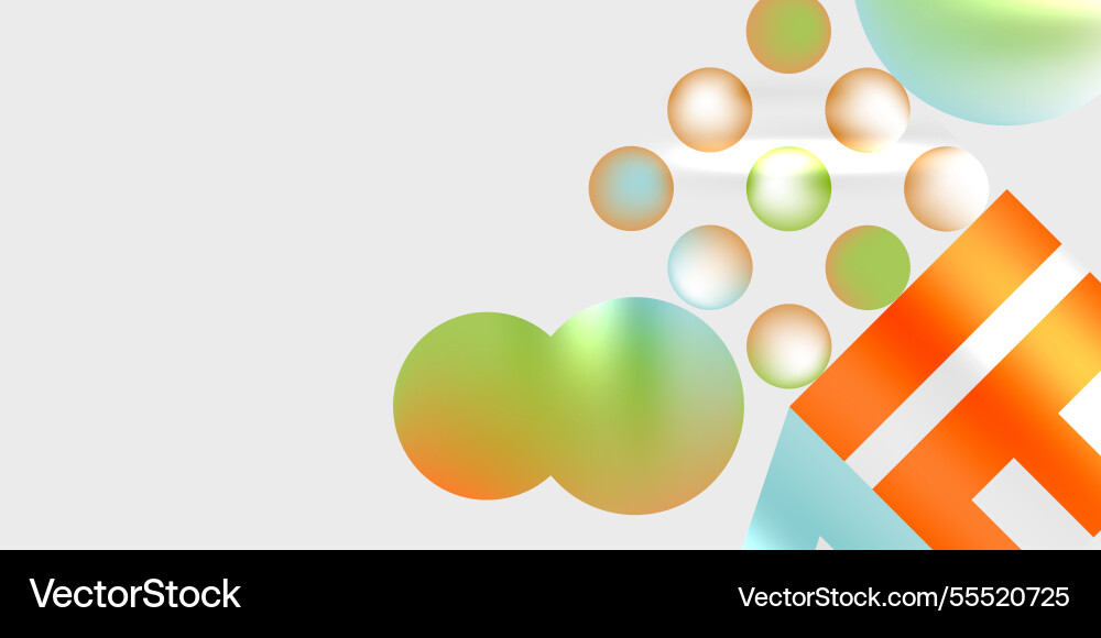 Triangles circles squares rectangles design vector image