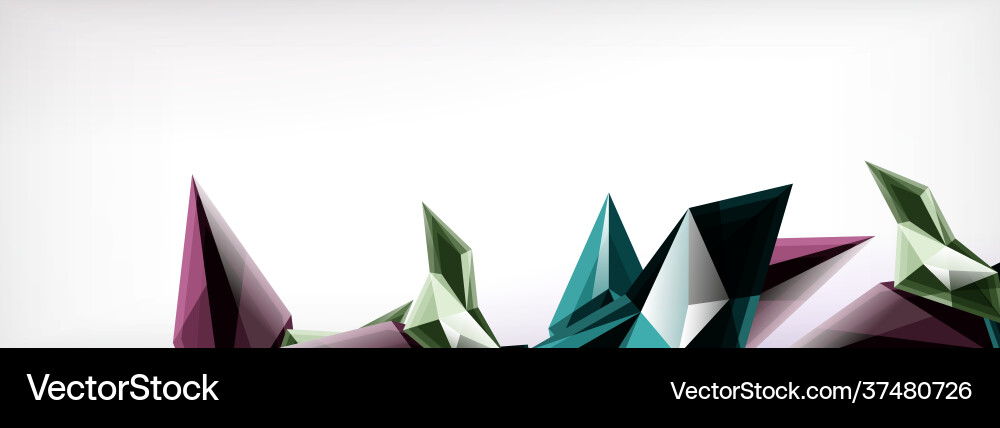 3d triangles and pyramids abstract 3d triangles and pyramids abstract Vector Image