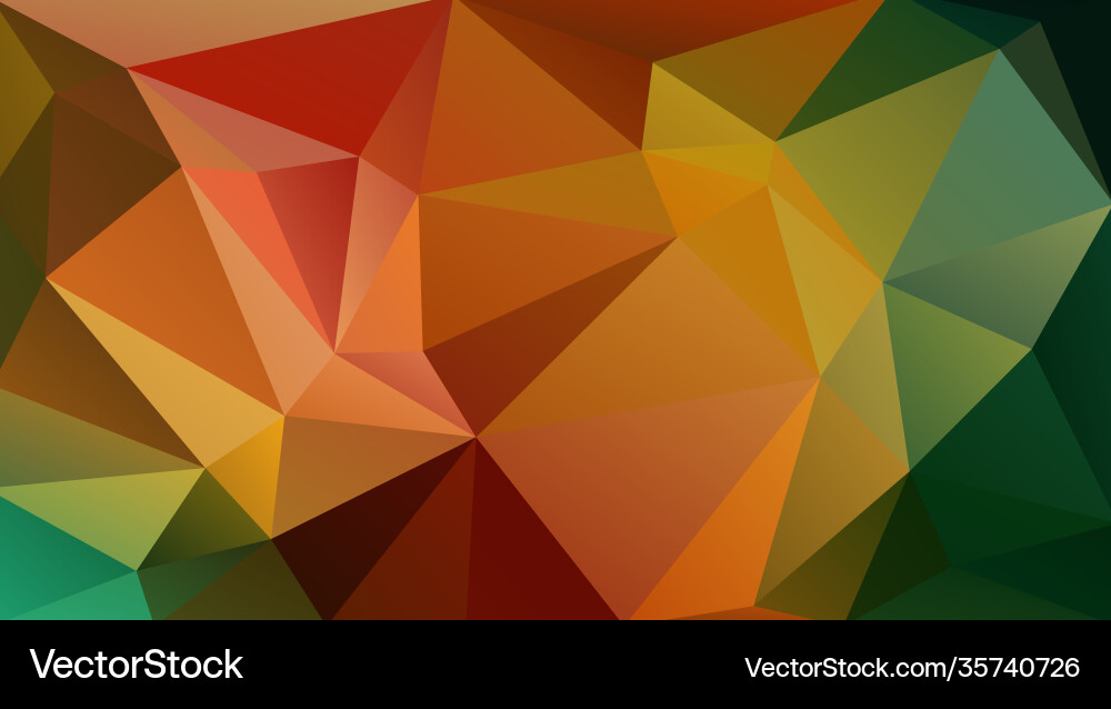 Colorful flat background with triangles for web vector image