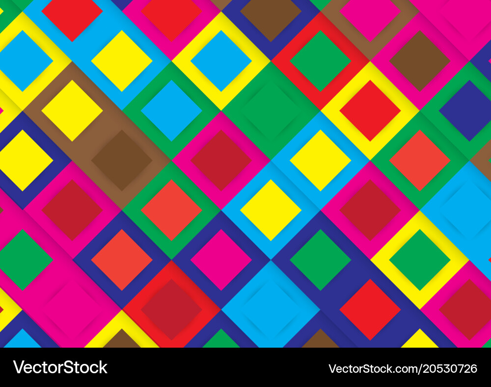 Modern abstract background in colorful color vector image