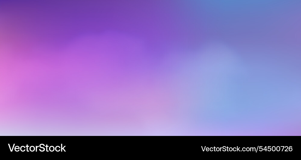 Modern colorful gradient background with clouds Modern colorful gradient background with clouds vector image