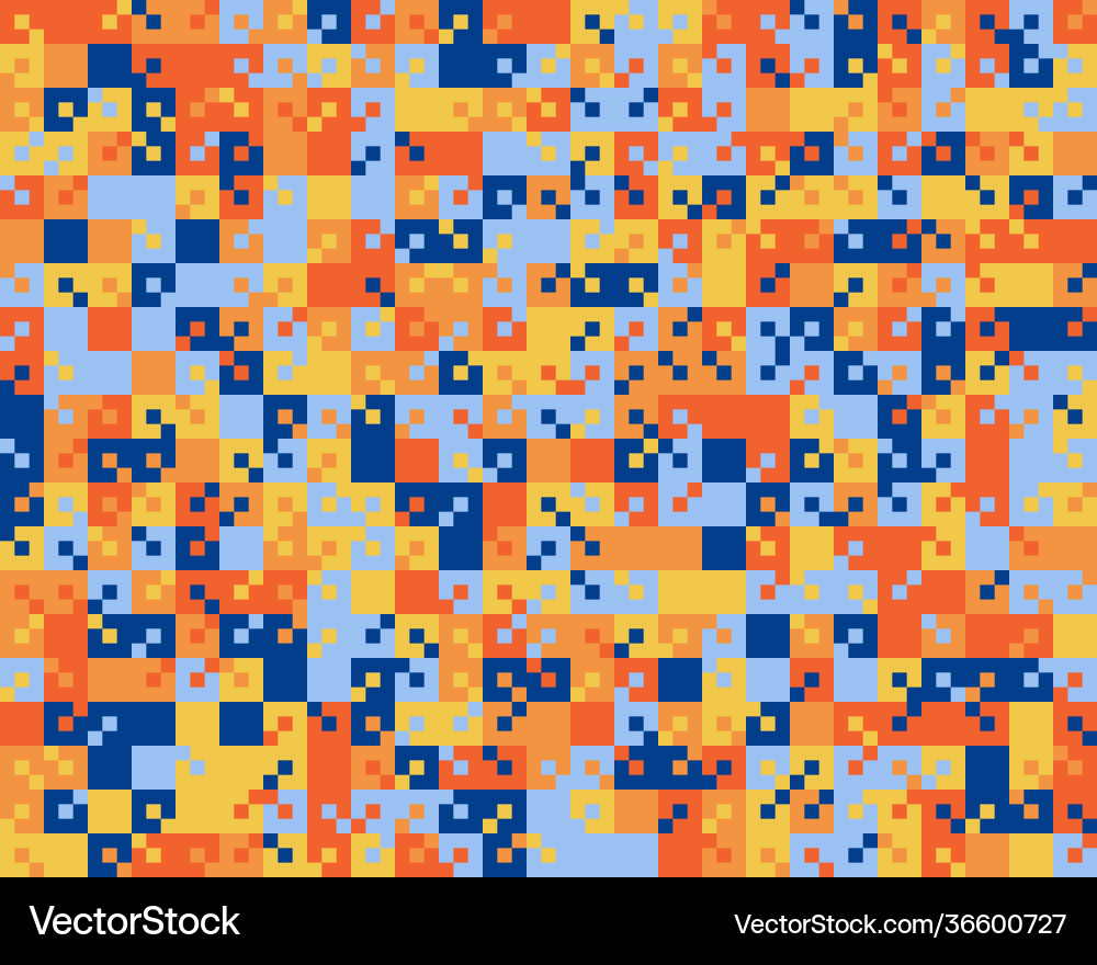 Mosaic abstract pattern design Mosaic abstract pattern design vector image