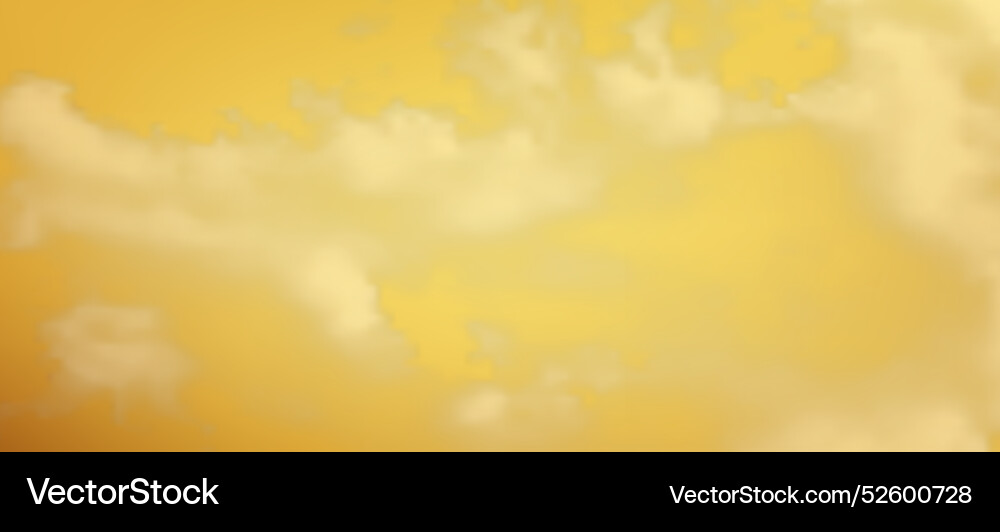 Modern colorful gradient background with clouds vector image