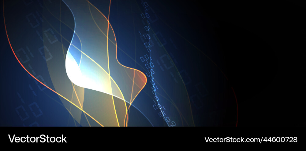 Technology data background idea of global Technology data background idea of global Vector Image