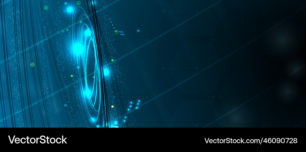 Technology data background idea of global Technology data background idea of global Vector Image