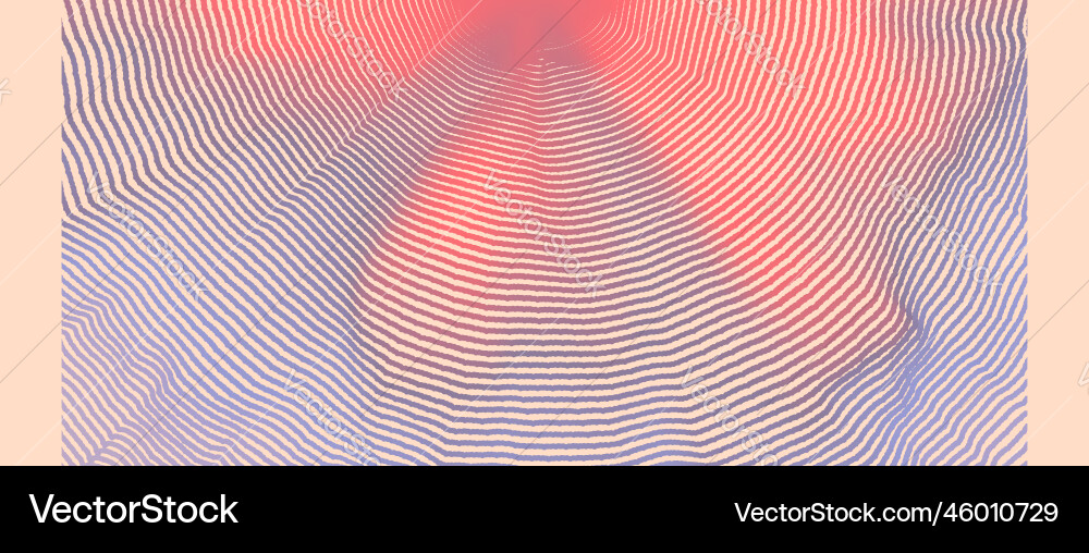 Abstract digital wave with dynamic particles Abstract digital wave with dynamic particles vector image