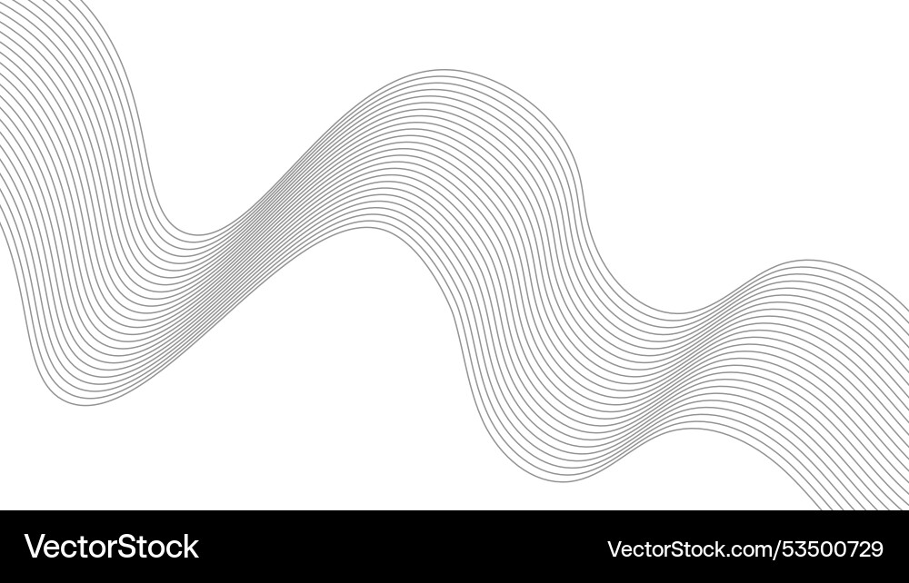 Abstract wavy line background pattern Abstract wavy line background pattern vector image
