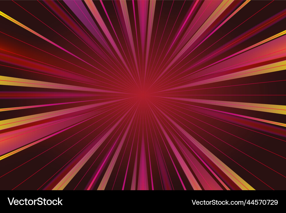 Gradient zoom effect background design Vector Image