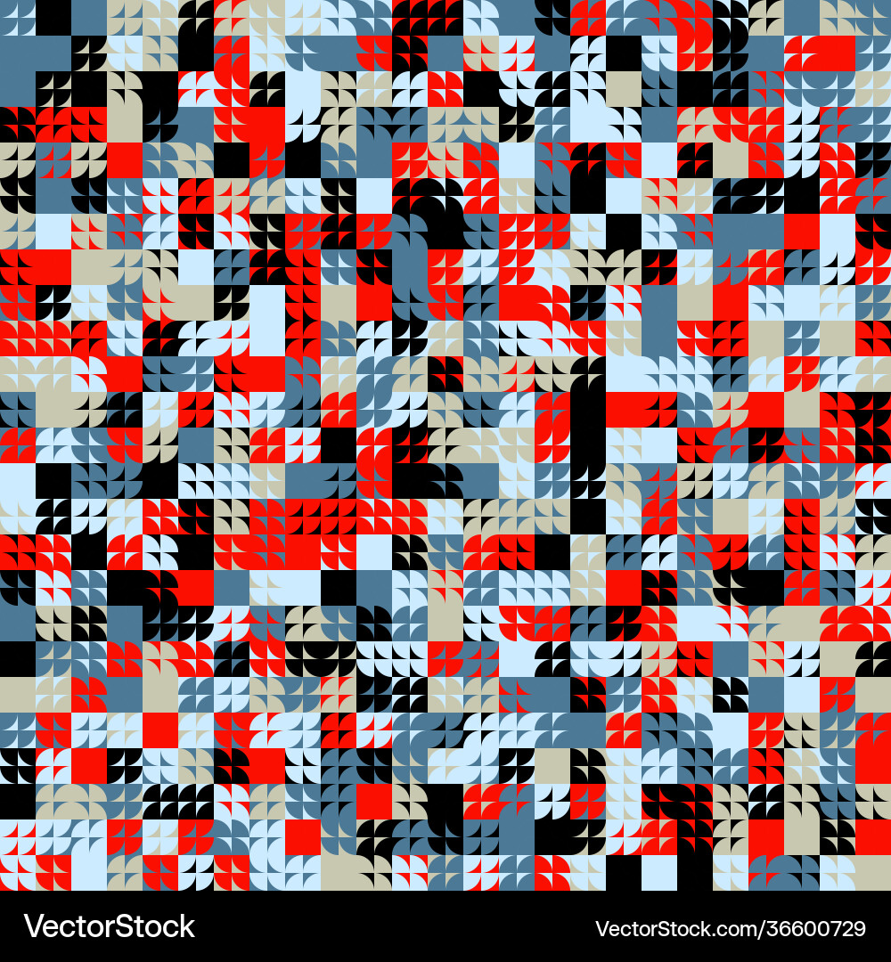 Mosaic abstract pattern design Mosaic abstract pattern design vector image
