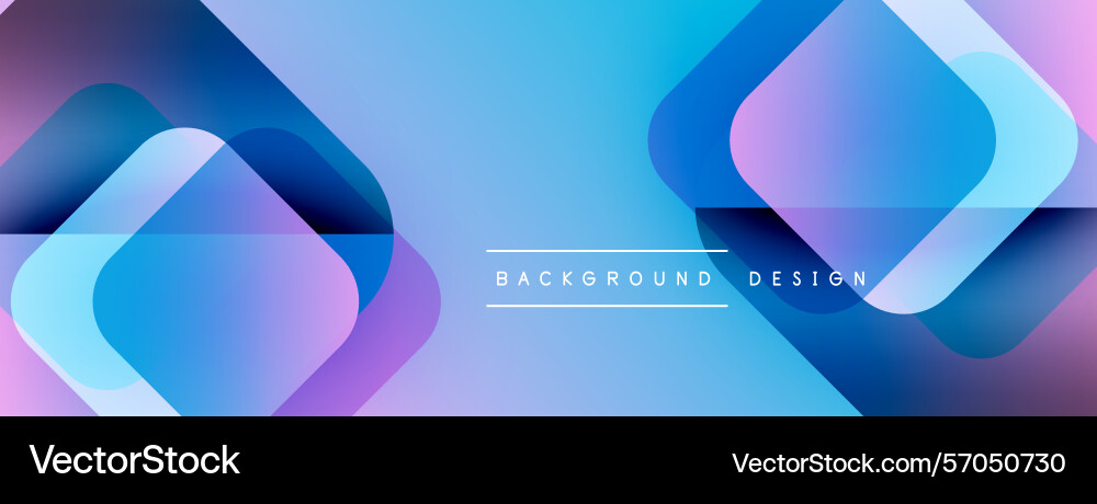 Abstract geometric shapes overlap creating Abstract geometric shapes overlap creating vector image