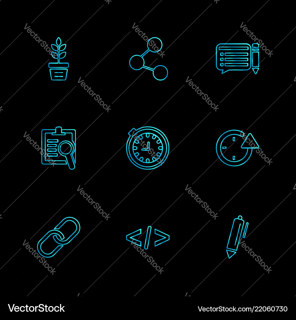 Document sound multimedia user interface vector image