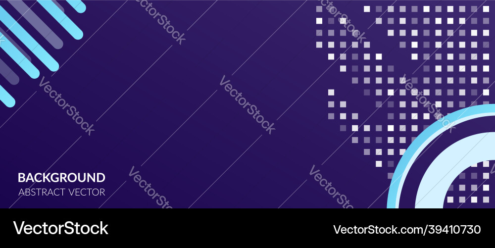 Dynamic multicolored lines circles square vector image