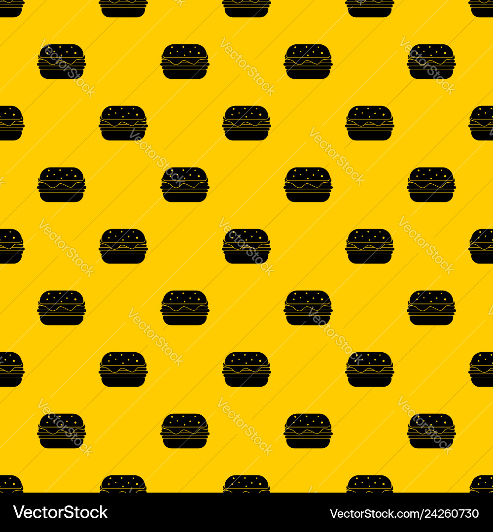 Hamburger pattern Vector Image