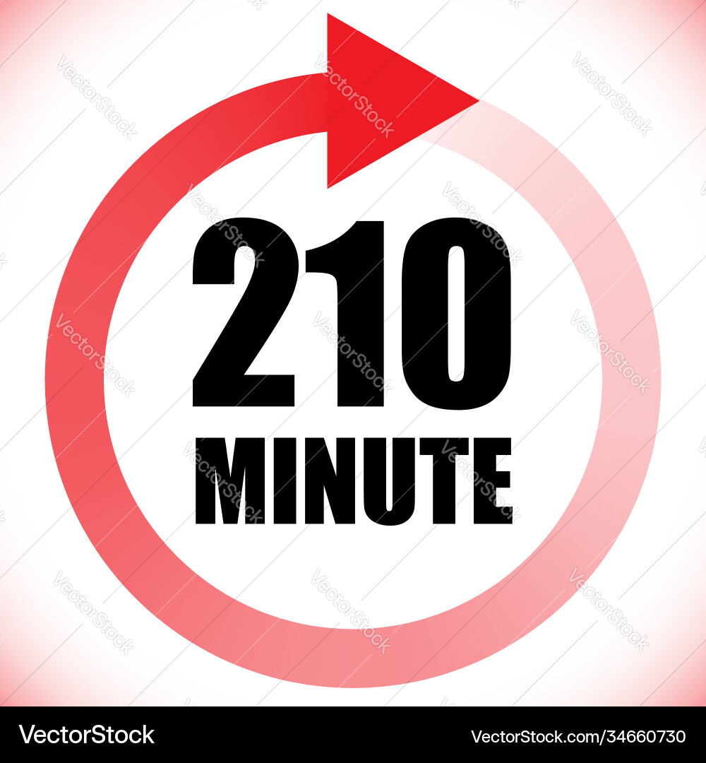 Numbers numerals dial time duration and schedule Numbers numerals dial time duration and schedule Vector Image