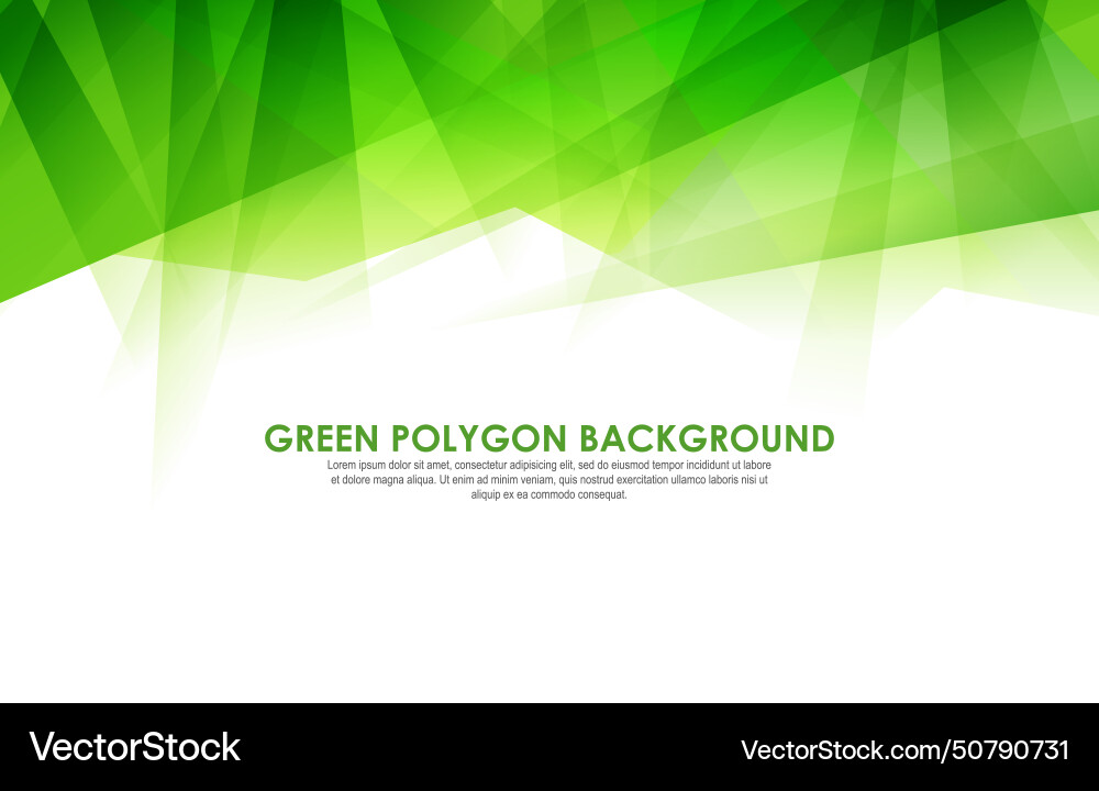 Abstract Gradient Polygon Background vector image