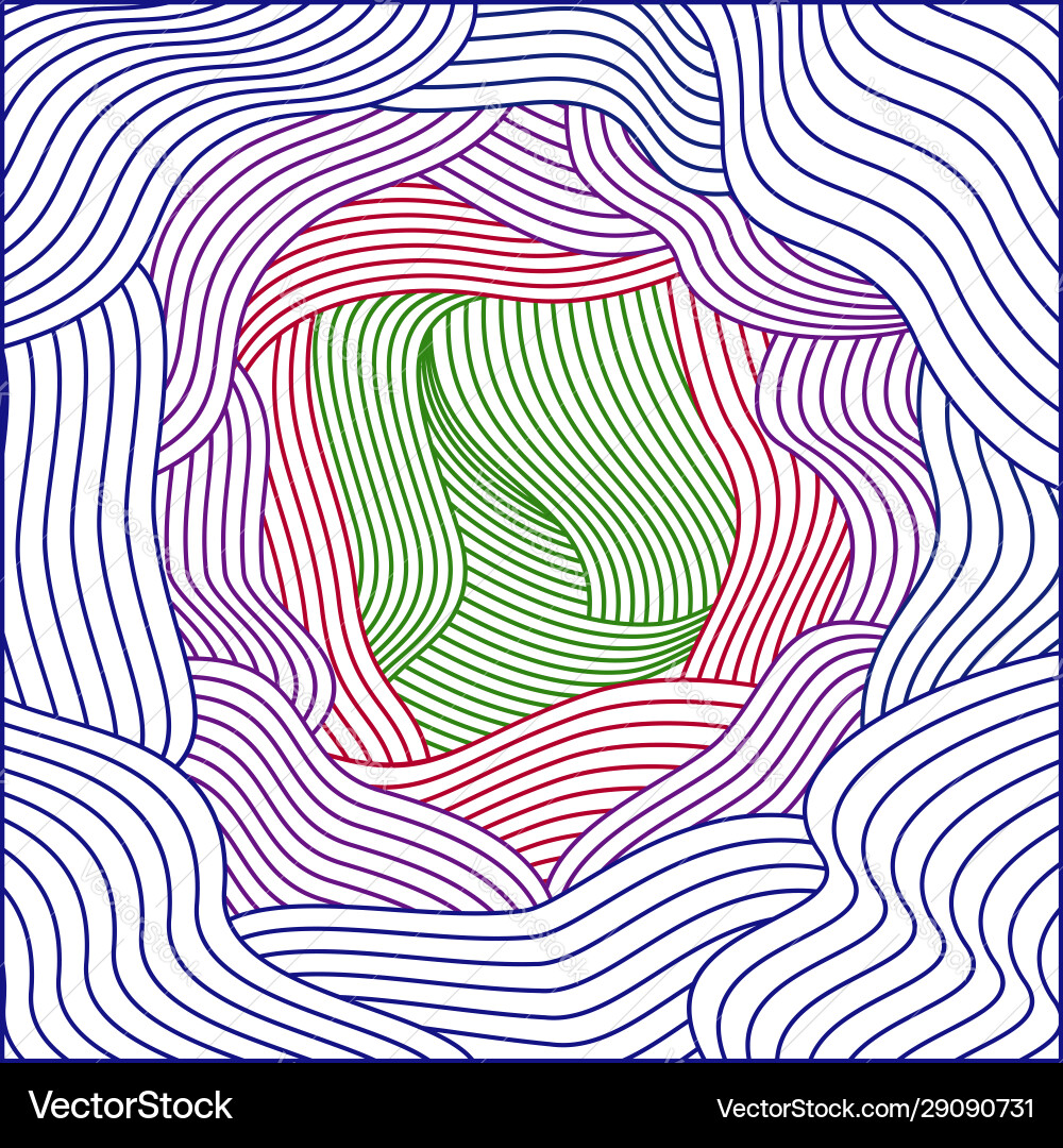 Background with colorful line design element graph Vector Image