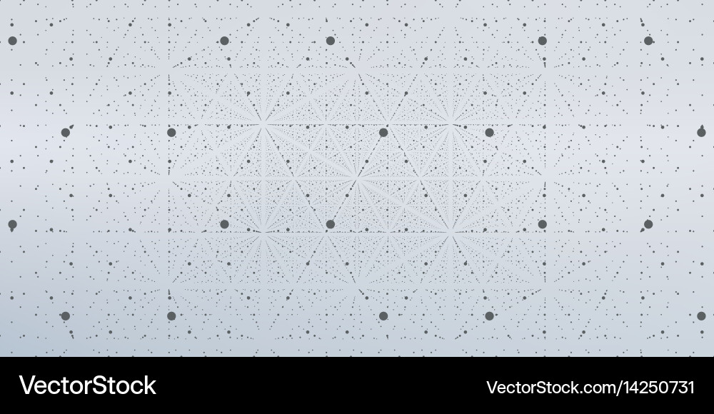 Infinite space background matrix vector image