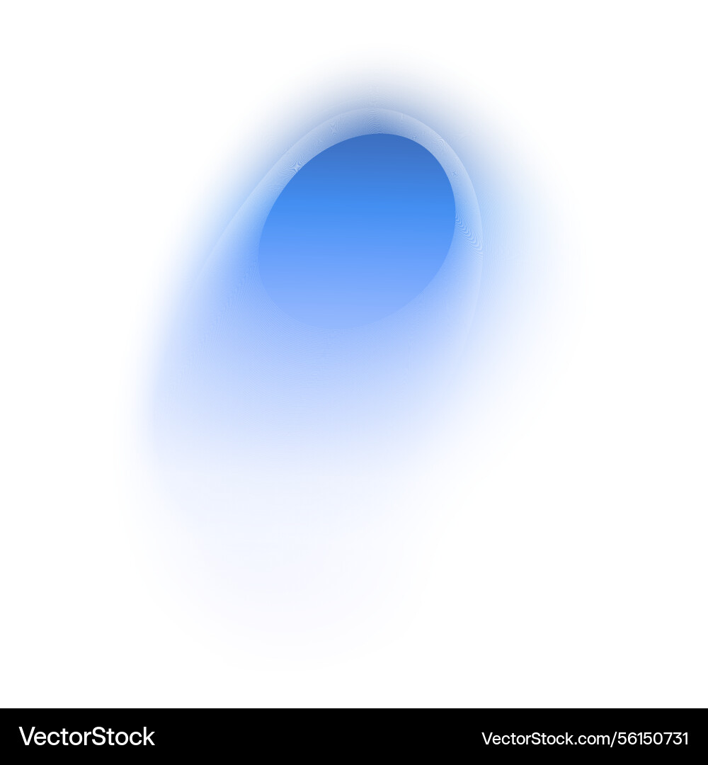 Soft blue gradient background with smooth color Vector Image