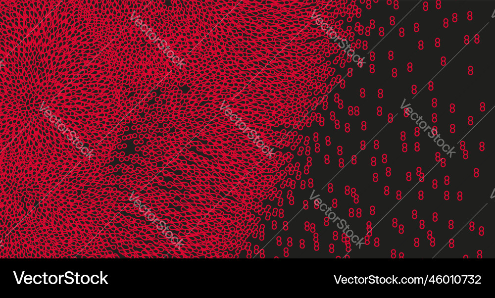 Cosmic Particle Background vector image