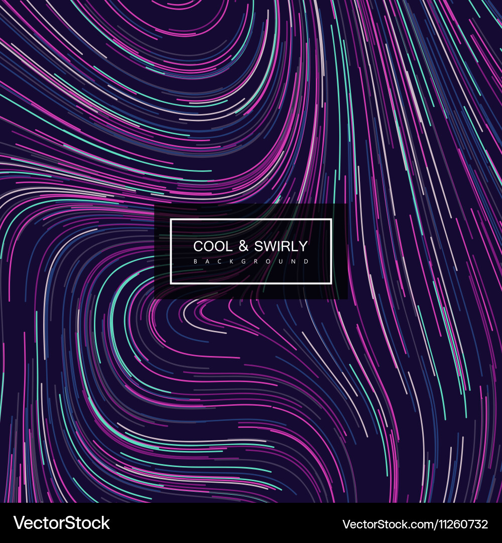 Swirled Abstract Background vector image
