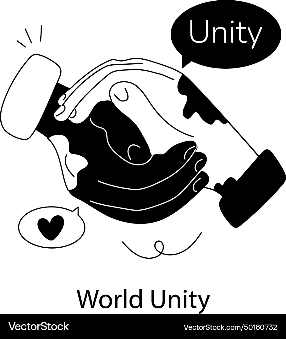 World unity Vector Image