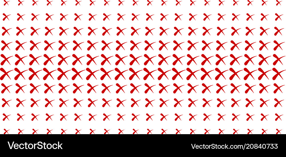 Erase shape halftone array Vector Image
