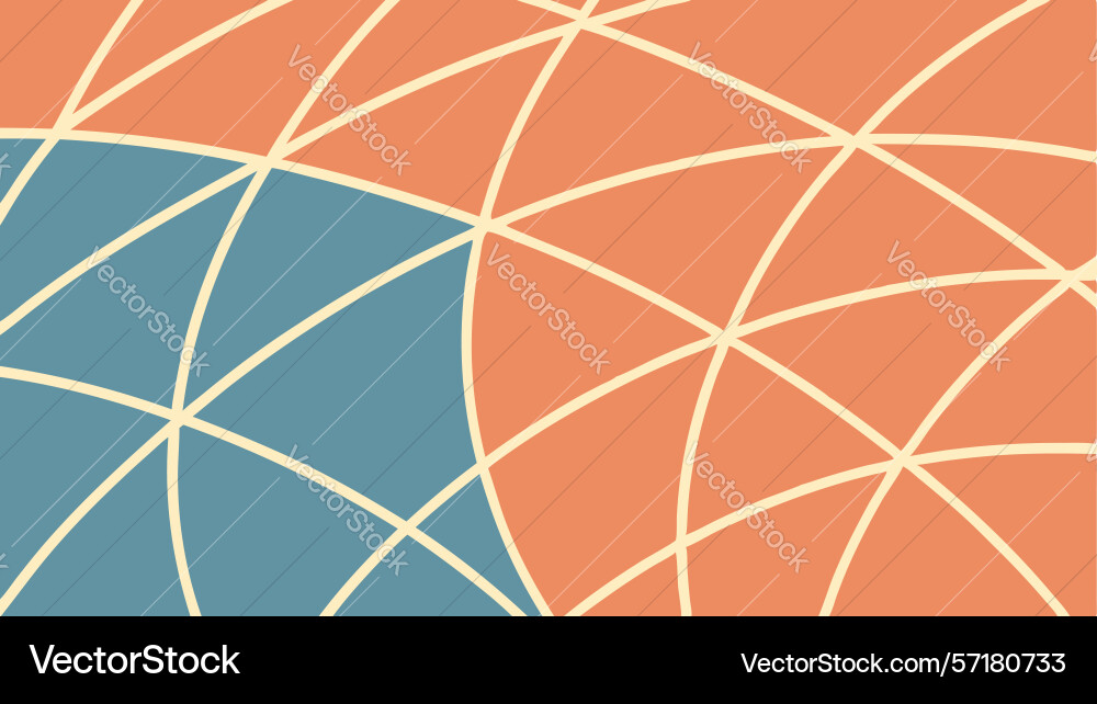 Seamless interconnected geometric triangle Vector Image