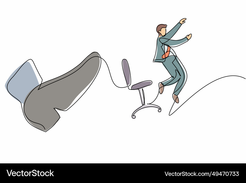 Single continuous line drawing active small Single continuous line drawing active small vector image