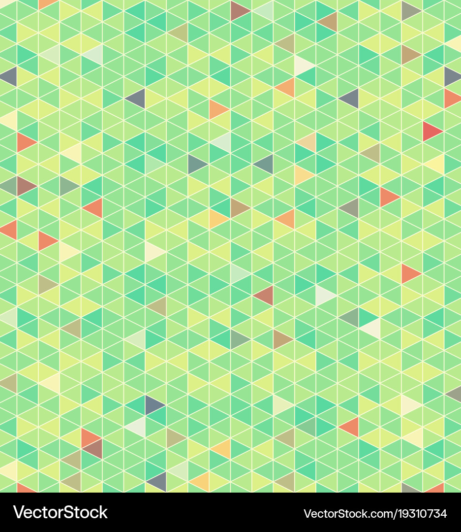 Abstract retro triangles background vector image