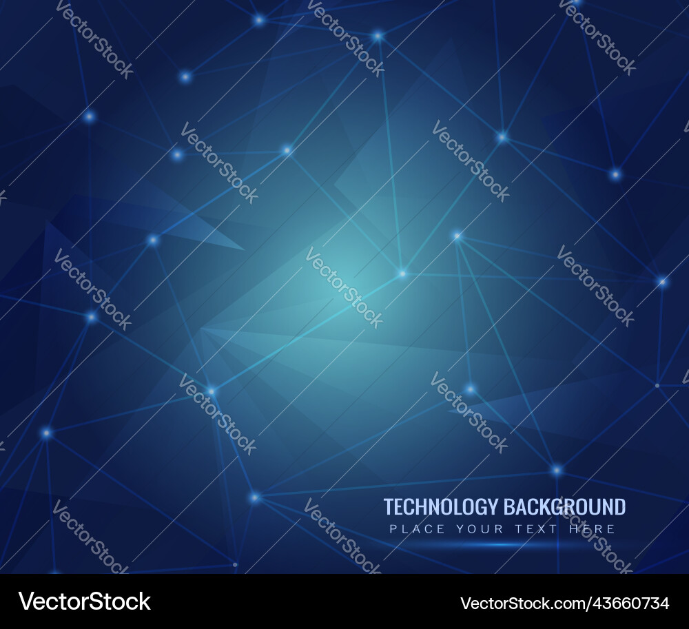 Global Network Connection vector image