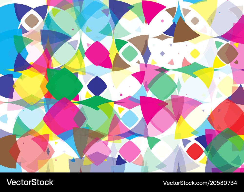 Modern abstract background in colorful color vector image