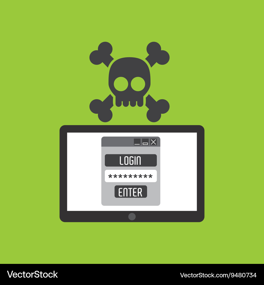 Security system design vector image