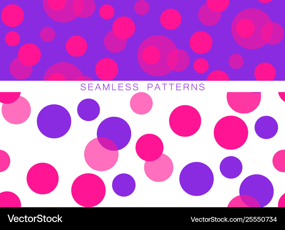 Set seamless patterns endless textures Set seamless patterns endless textures Vector Image