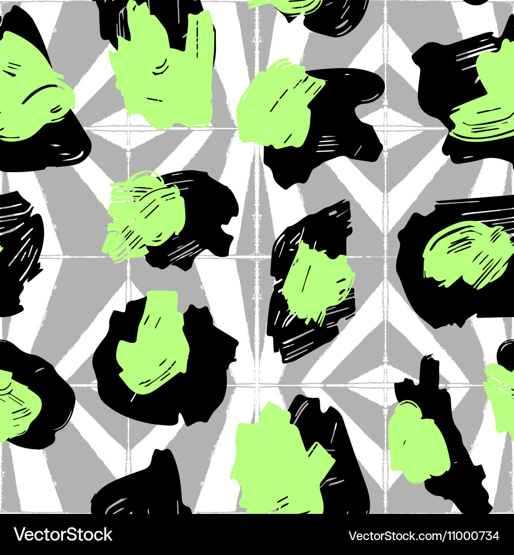 Texture of the leopard spots pattern vector image